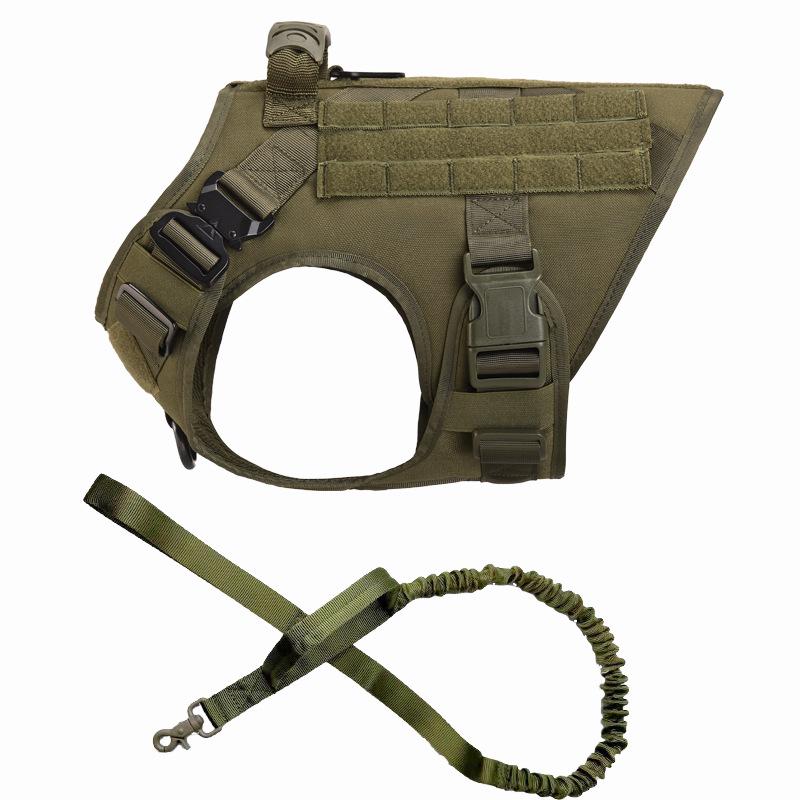 1000D Тактический жилет для собак MOLLE для прогулок и тренировок