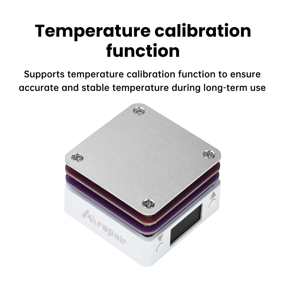 Мини-нагревательная пластина с постоянной температурой PD65W 20V, 10–300°C, цифровая регулировка, с портом Type-C