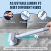 Pet Hair Remover 4 In 1- Reusable Long Handle Dog Hair Remover Brush, Washable Lint Cleaner For Dog And Cat Hair