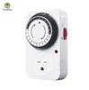 US Standard Mechanical 24-Hour Timer Socket with Automatic Power Off