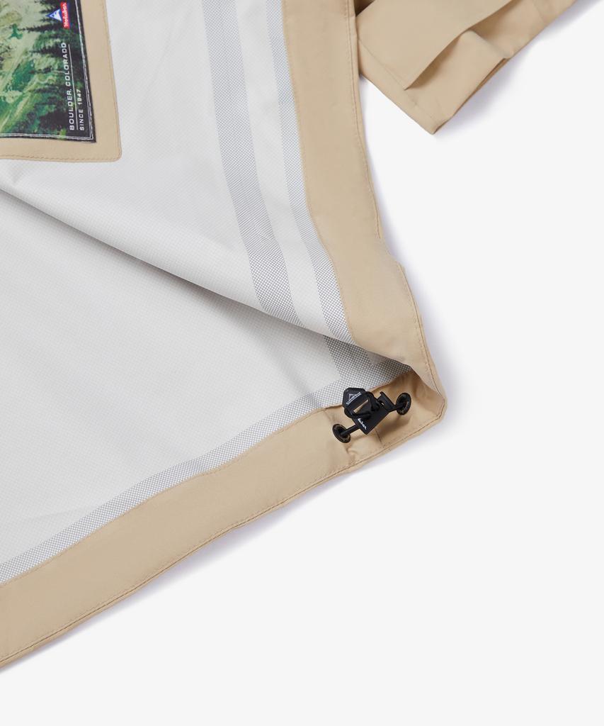Holubar Eiber 2.5L Rain Jacket Beige