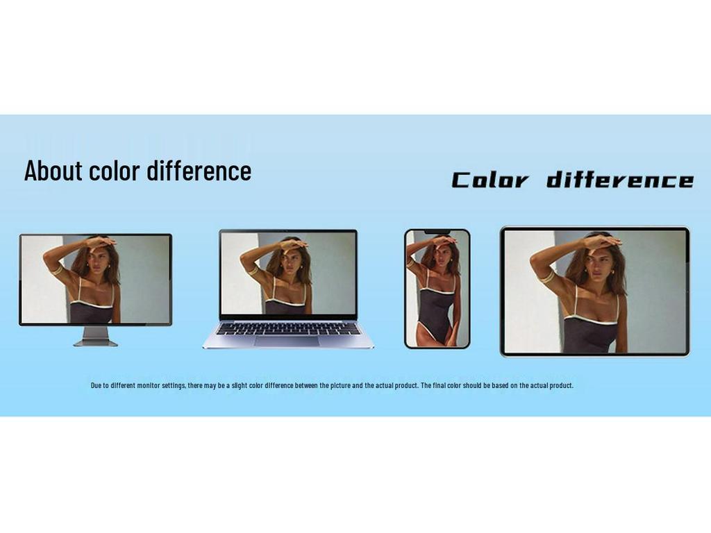 Женский купальник бандо большого размера 2024 однотонный со съемными бретелями - Сексуальный, со сборками, слитный