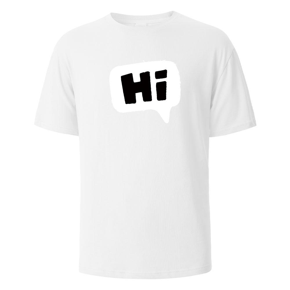 Hi Print T Shirts 100 Cotton Summer Tees For Unisex Unisex Oversize Casual Tops T Shirts