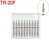 10 шт., стоматологические алмазные боры, сверла Dia-burs для высокоскоростного наконечника Fine FG 1,6 мм, стоматологические инструменты TR-20F
