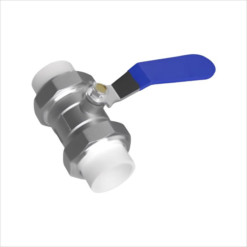 ZhuCang PPR Hot-Melt Double Union Ball Valve