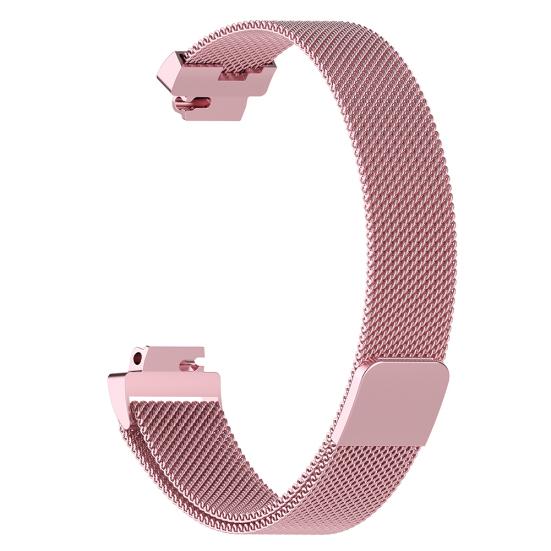 Stainless Steel Magnetic Watch Band Wrist Thin Mesh Strap for Fitbit Inspire HR