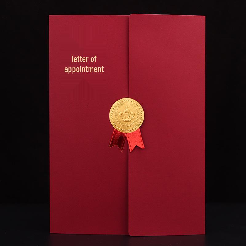 Tri-Fold Kindergarten Graduation Award Certificate