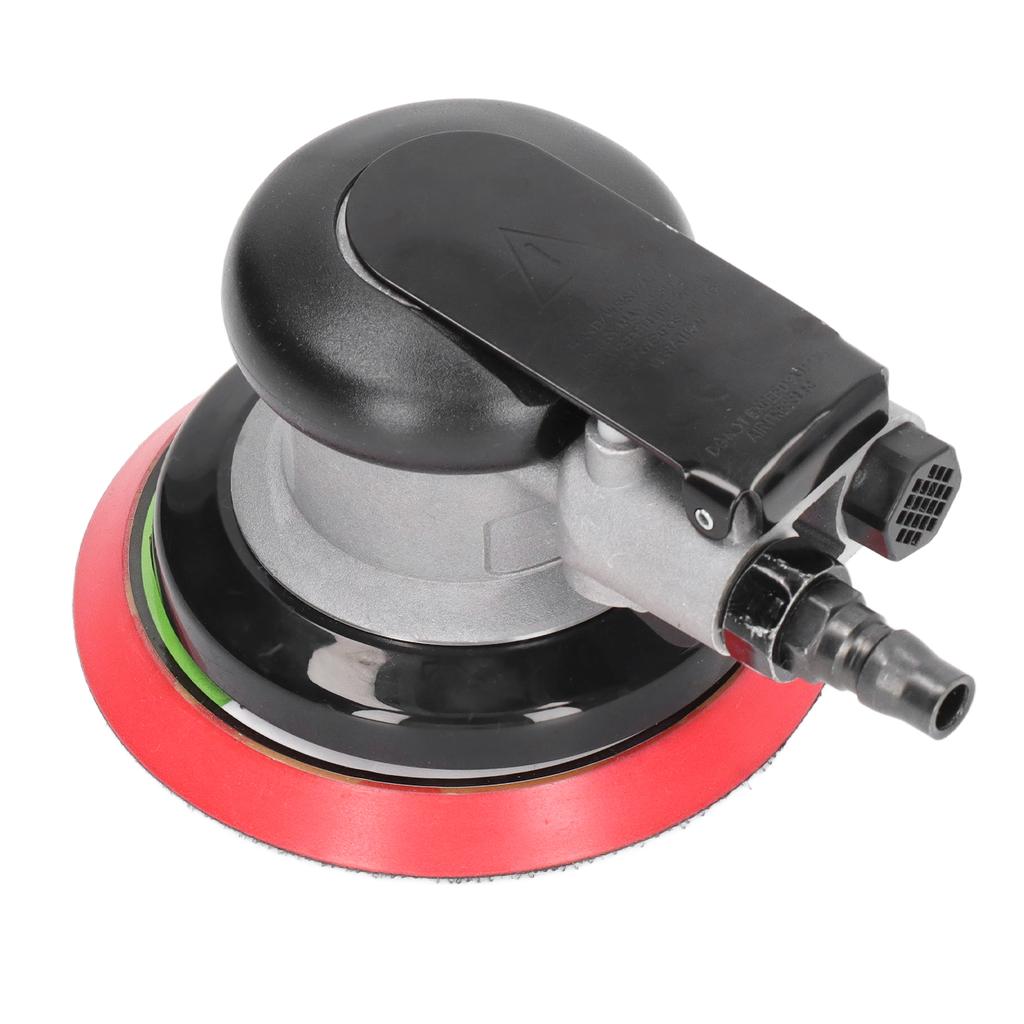 Воздушная орбитальная шлифовальная машинка 5 дюймов с пневматической ладонью и 5 наждачными бумагами для автомобильных работ, соединение в американском стиле
