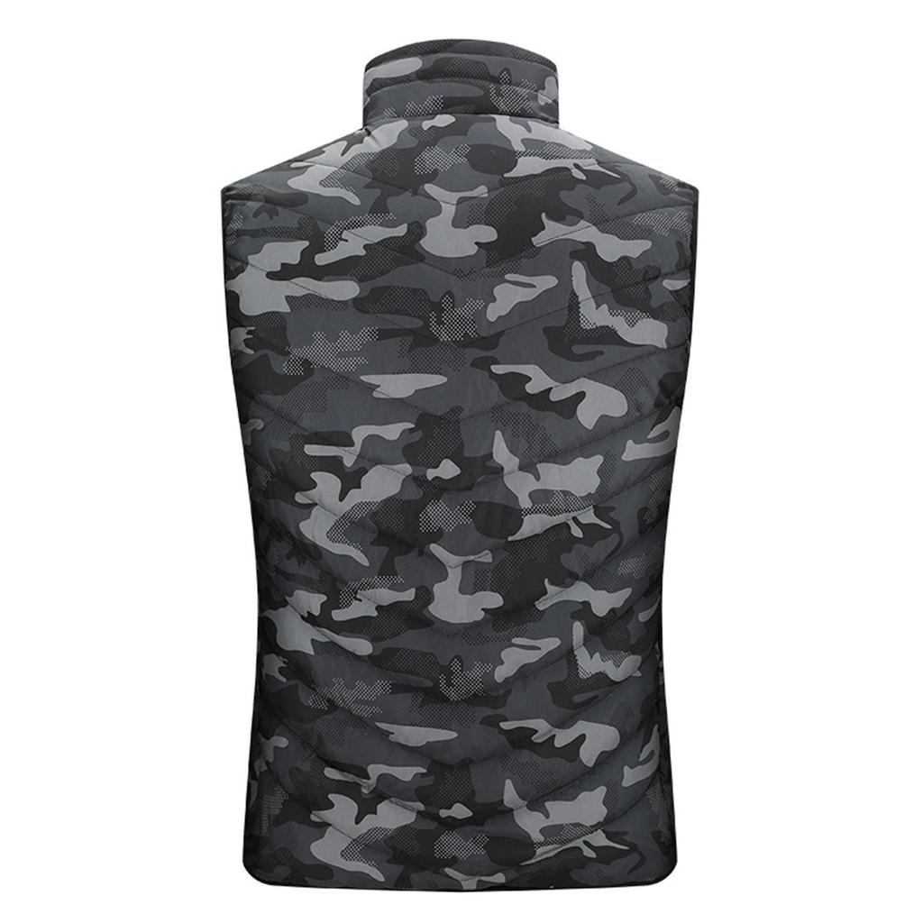 Outdoor Warm Clothing Heated For Riding Skiing Fishing Charging Via Heated Coat