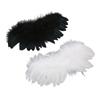 2Pcs Ball Joint Doll Feather Wings Black and White Soft Comfortable for 1 3 1 4 1 6 Dolls