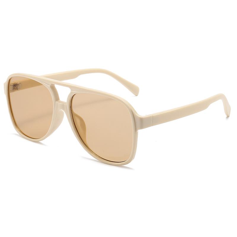 Fashionable Large-Frame Sunglasses Fashionable All-Match Sunglasses Men's and Women's Uv-Proof Sunglasses