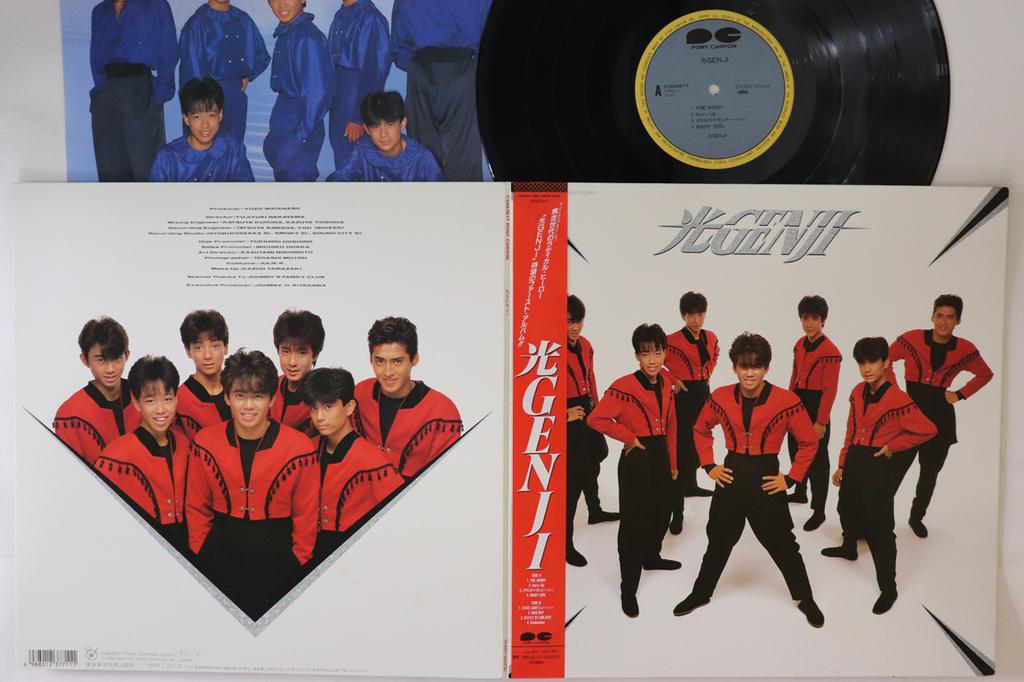 LP Record LIGHT GENJI - Ichi C25A0617 PONY CANYON 1988 Japan Obi Japanese Pop/Rock Used