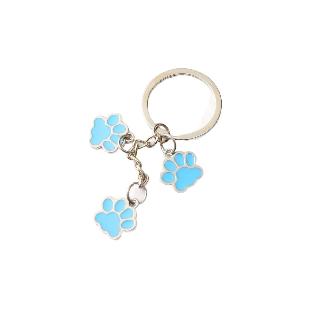 Bag Ornaments Cat Dog Paw Key Ring Kawaii Cute Pendant Keychain Birthday Gift