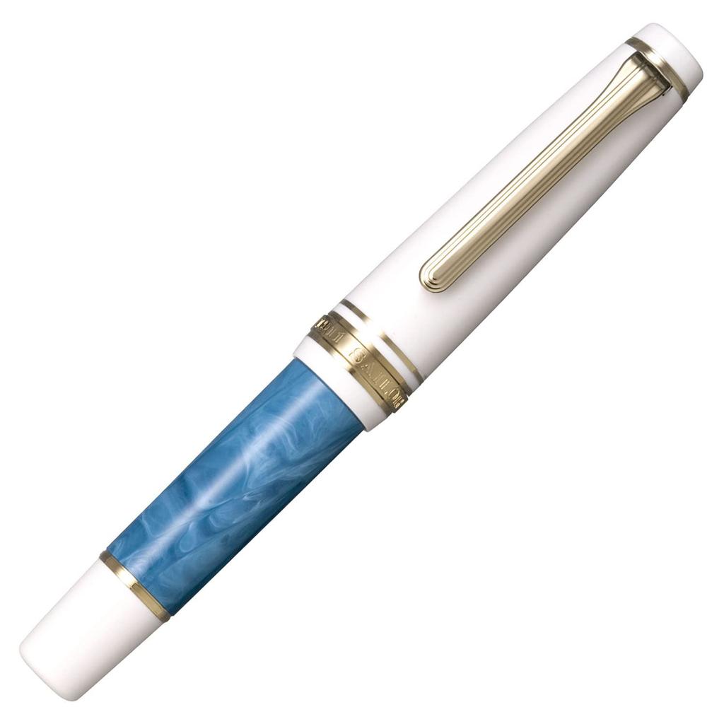 Sailor fountain pen Encontre Medium Fine Blue Ciel 11-2230-340