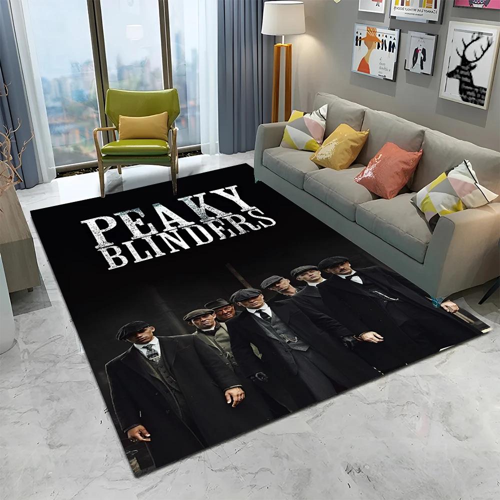 HD Ковер с Томасом Шелби 3D-P - Peaky Blinders для Дома, Гостиной, Спальни, Дивана, Прихожей, Декор, Детский Коврик, Нескользящий Напольный Коврик