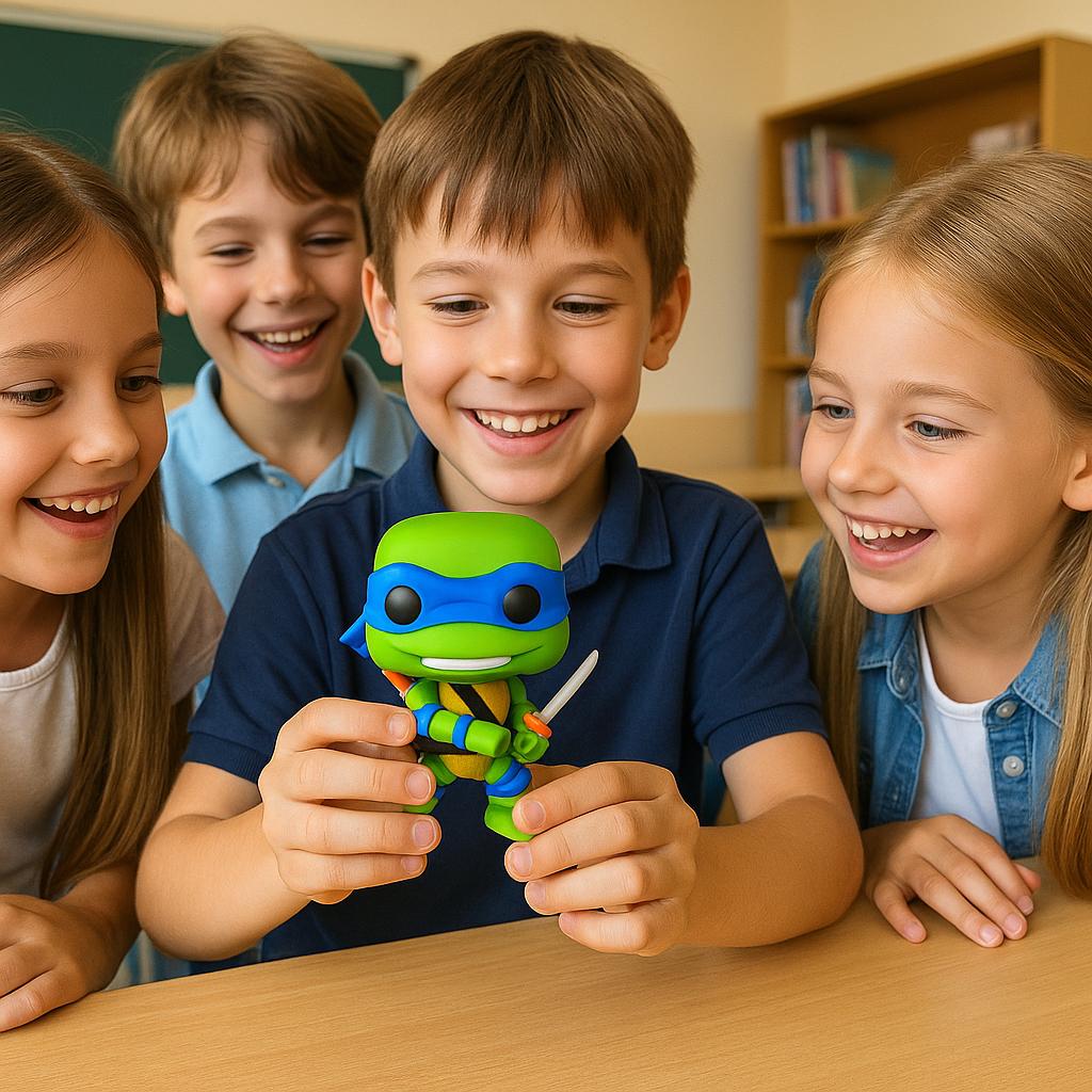 Фигурка Funko Pop Фанко Поп Черепашки-ниндзя TMNT Леонардо Leonardo Ninja Turtles 10см №1391