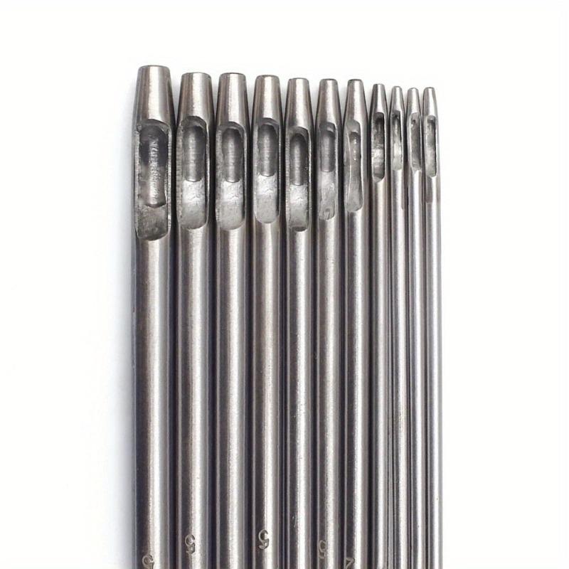 12 /Sets Leather Punching Round Punching Material Punching Hole Opening Diy Manual Leather Goods Punching Tools 0.5-6mm