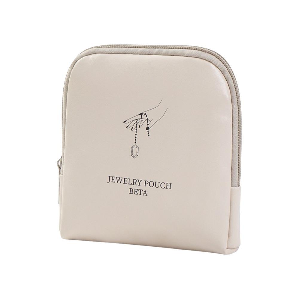 Single/Double Layers Zipper Jewelry Bag Mini Jewelry Pouch Jewelry Storage Bag Necklaces