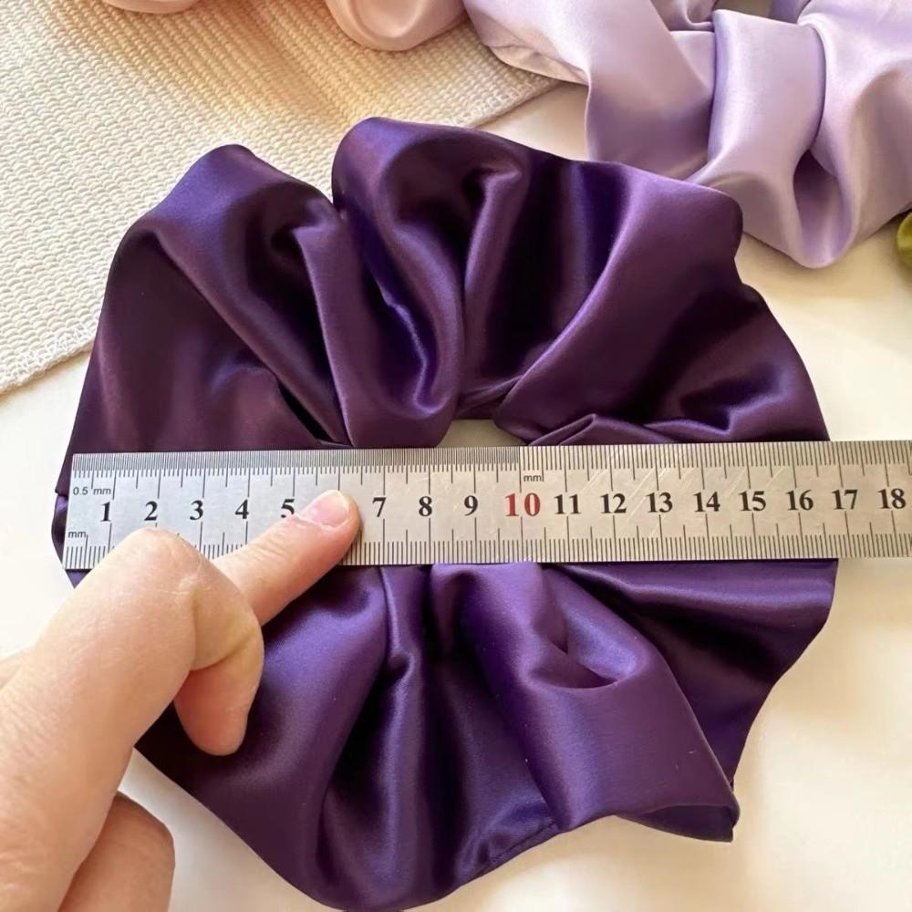 Oversized Lazy Hair Bands Silk Scrunchies Ponytail Holder Headwear Hair Accessories