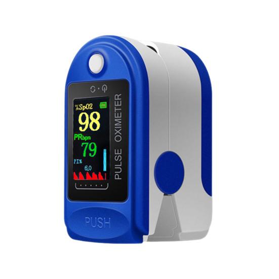 Измеритель кислорода в крови Универсальный быстрый тест со светодиодным экраном Датчик движения и уровня глюкозы