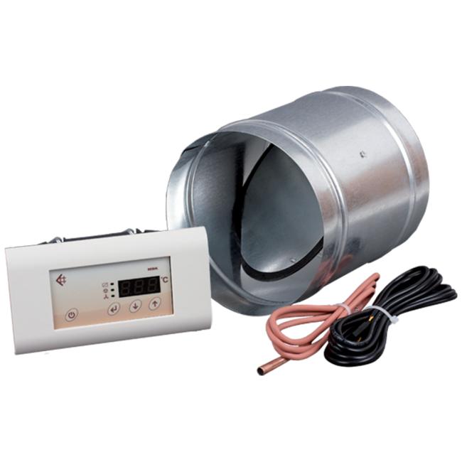 Умный стальной камин KRATKI NBC 500/500 8 кВт Ø 200 Подъемный MSK