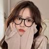 Transparent Anti Blue Light Glasses Plane Mirror Blocking Glasses  Women Men