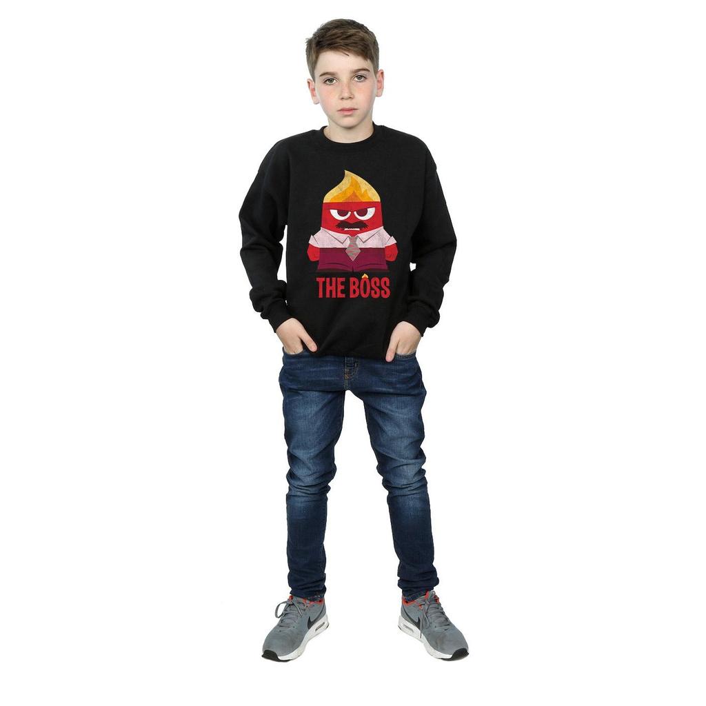 Disney Boys Inside Out Anger The Boss Sweatshirt