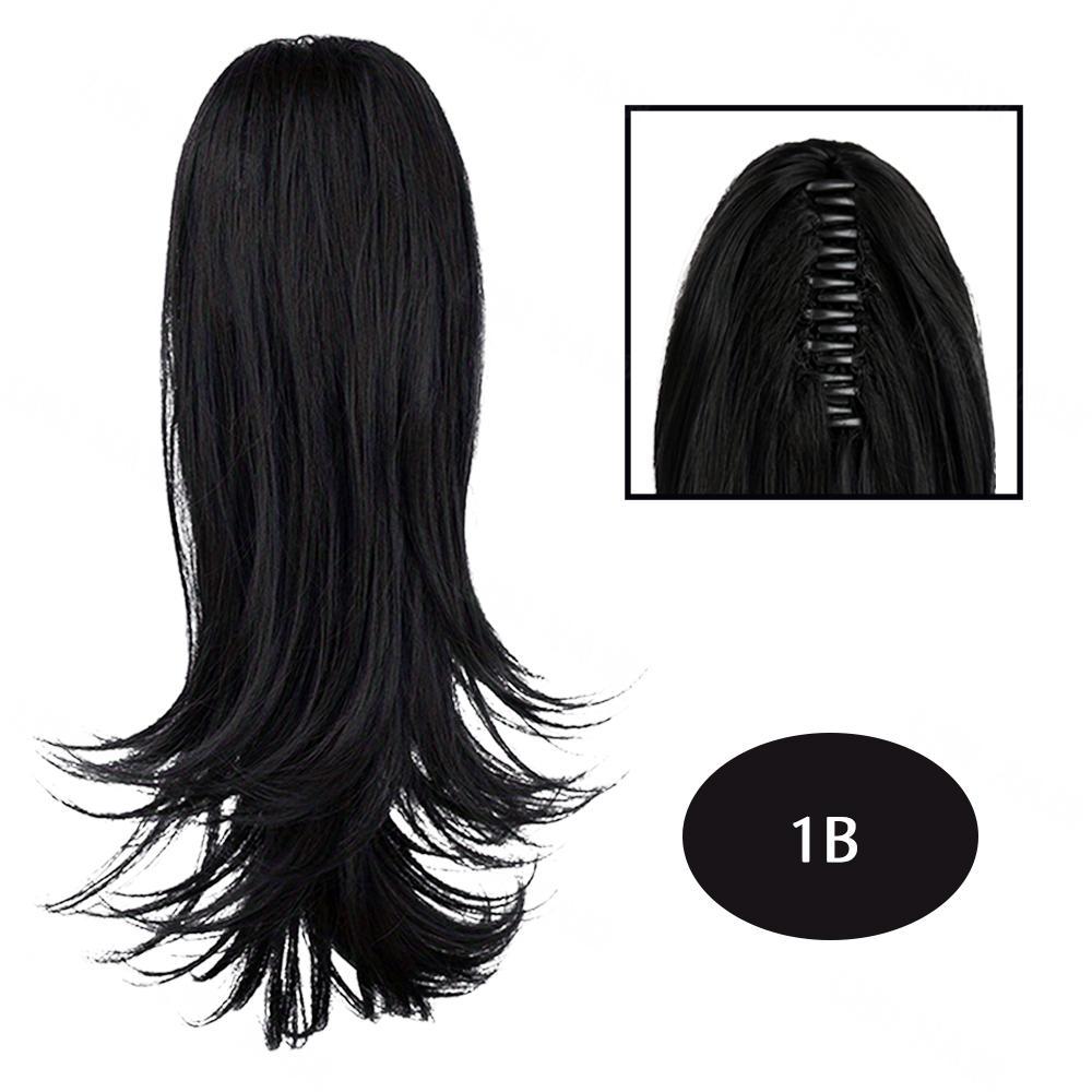 XINRAN Синтетические волнистые зажимы для волос в хвосте, наращивание волос, конский хвост, шиньон для женщин, повседневный косплей