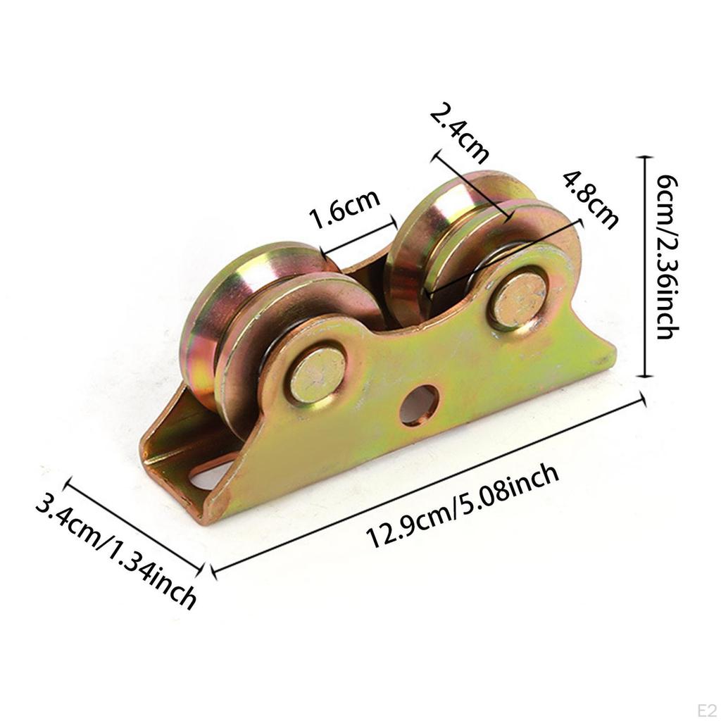 Bearing Equipped V Groove Wheel Pulley for Sliding Door Roller Floor Guide