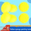 Детские гуашевые и акварельные губки - Круглые, впитывающие художественные инструменты для штамповки и рисования