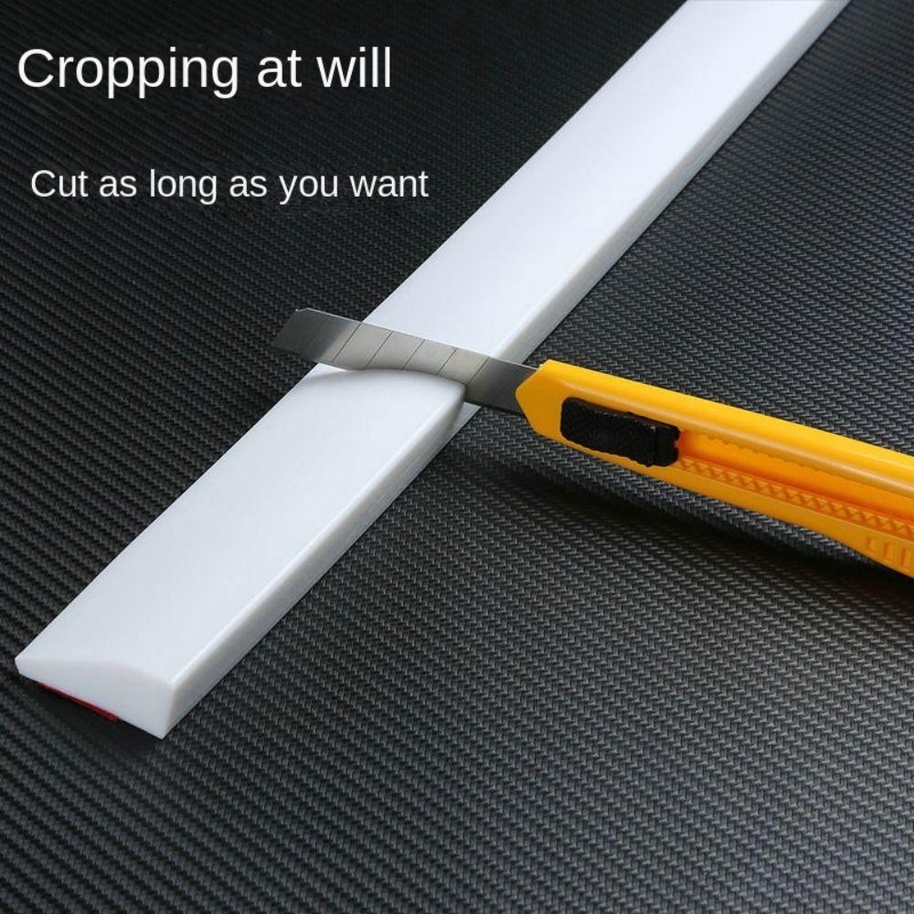 Adhesives Bendable Sealing Strip Strips Bathroom Water Stopper Dry and Wet Separation