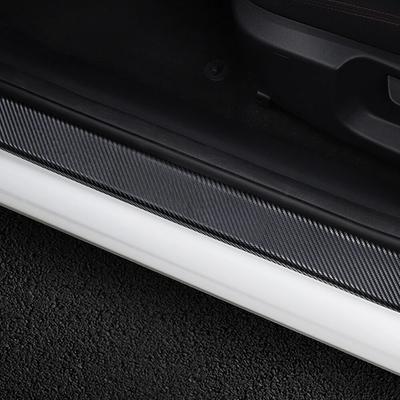 4 шт. наклейки на порог автомобиля, автомобильные аксессуары для BMW E46 E90 E92 E93 E60 F30 F10 F20 X5 E70 G05 X3 F25 G01 X4 F26 G02 X1