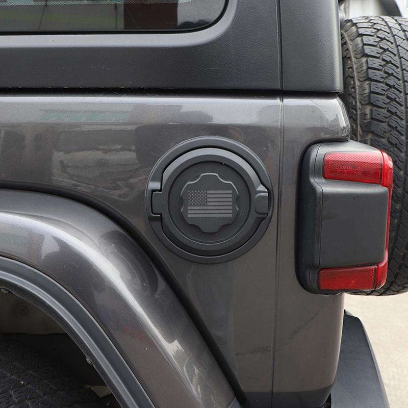 Крышка топливного бака для двери, украшение, подходит для Jeep Wrangler JL JLU 2018 2019 2020 2021 2022 2023 автомобильные аксессуары