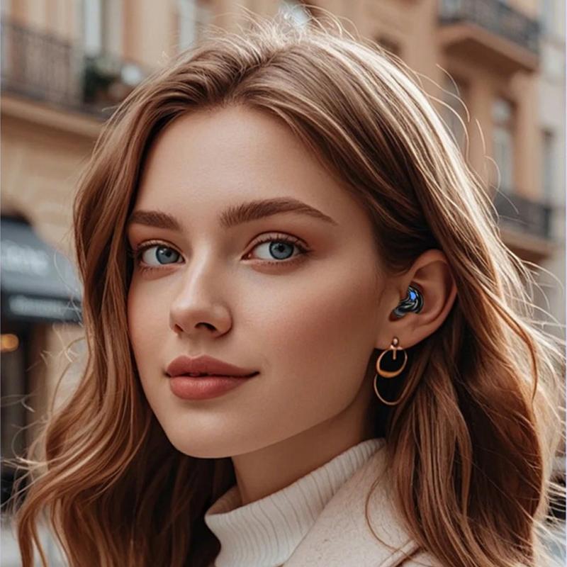 Wireless Watch Earphones Support Short Video Control For Tiktok HiFi Stereo Music Low Latency Sleep Earbuds Painless Wear