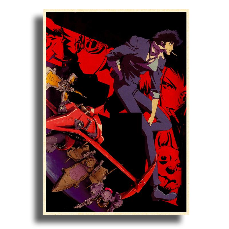 Cowboy Bebop Wall Decor Poster Wall Art Picture Wall Decor Canvas Painting Living Room Home Decoration Print Room Decor