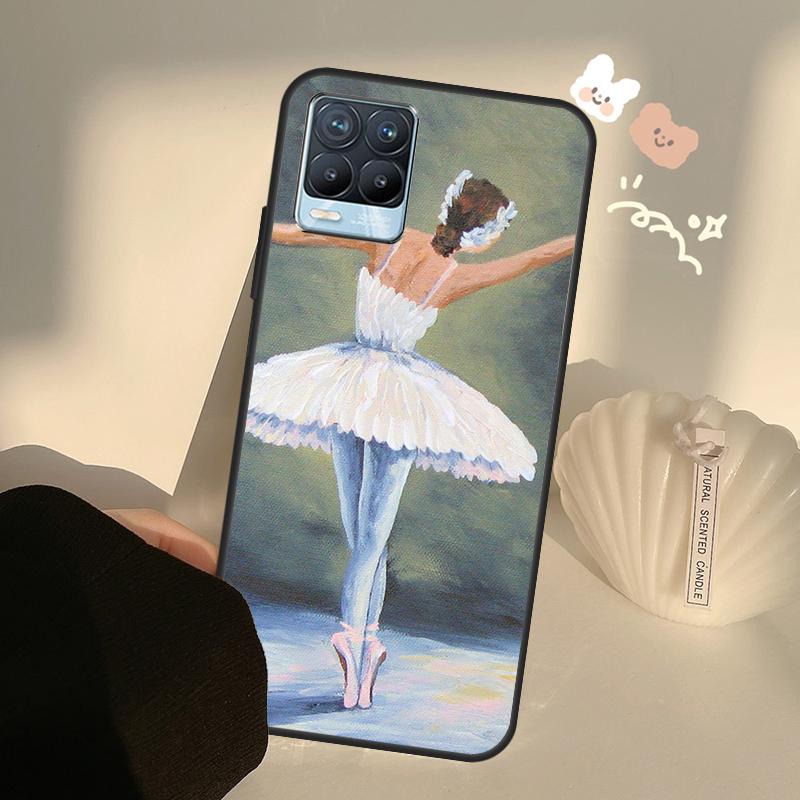 Гимнастика картина маслом для Realme 8 9 Pro Plus GT Neo 2 GT Master 9i 8i чехол для телефона OnePlus 9 10 Pro 9R Nord2