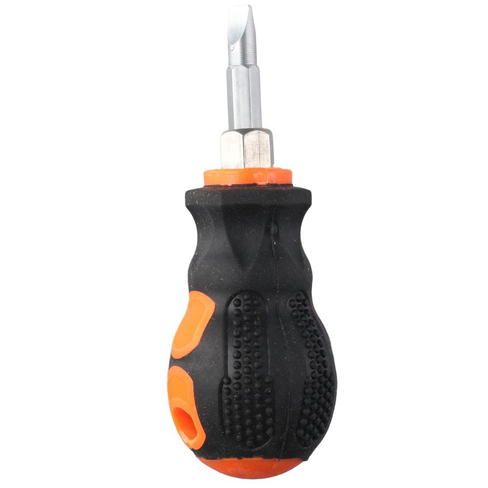 Короткая ручка шлицевой отвертки многоцелевой ремонтный инструмент крестовая дрель телескопическая