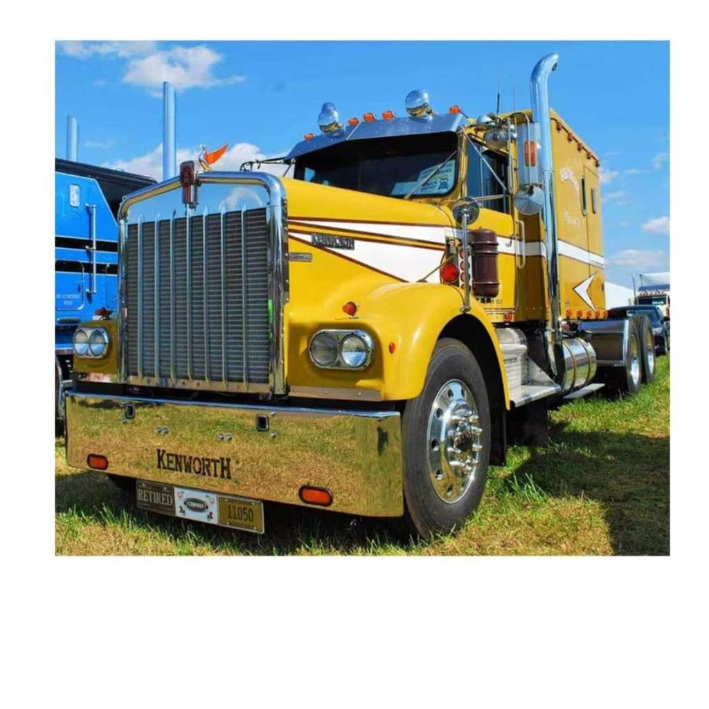 2Pcs 4" Round Double Face Turn Signal Lights with 12V Bulbs | Chrome Amber Pedestal Marker Lights | Dual Face Side Marker, Stop, Turn, Tail