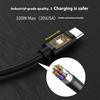 Комплект для быстрой зарядки PD100W USB C — DC 5,5 мм с 12 адаптерами, кабель USB C — 5,5 мм Power Delivery для различных устройств.