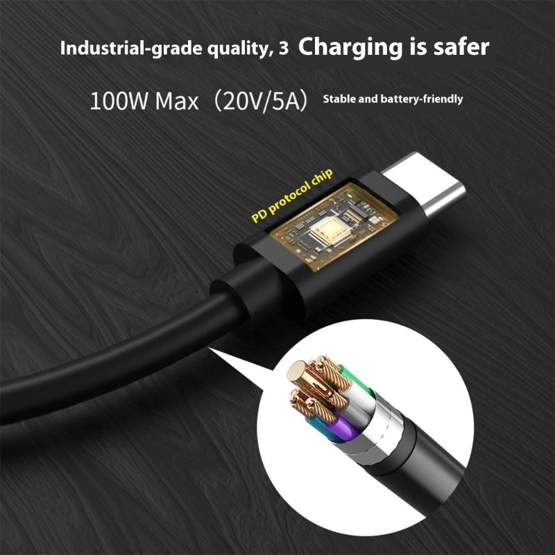 Комплект для быстрой зарядки PD100W USB C — DC 5,5 мм с 12 адаптерами, кабель USB C — 5,5 мм Power Delivery для различных устройств.