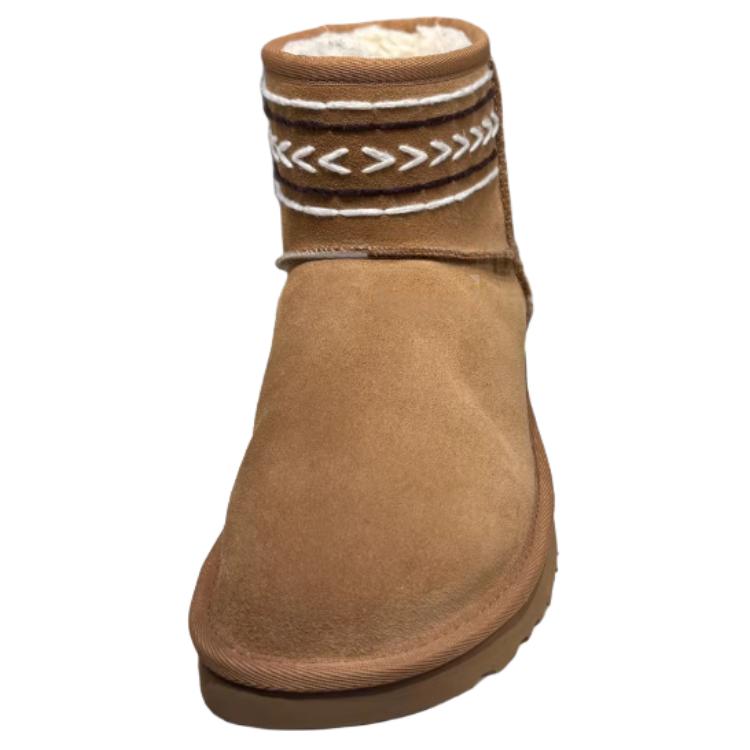 UGG Классические мини Ritza Удобные простые зимние ботинки Женские ботинки Коричневые 1170710-CHE