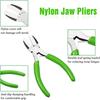 Lightweight Nylon Pliers Wire Bending Pliers Nylon Jaw Pliers Wire Shaping Pliers Alloy Material for Jewelry Making