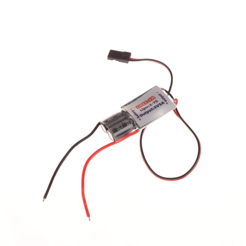 External UBEC Voltage Regulator 3A 5A 7A 2S-7S Receiver Power Supply For RC Airplane Aircraft Anti-interference Support