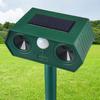 1 шт. Солнечный отпугиватель мышей, Ультразвуковой высокомощный отпугиватель птиц, Сад Ферма Вспышка Открытый Сад Отпугиватель змей