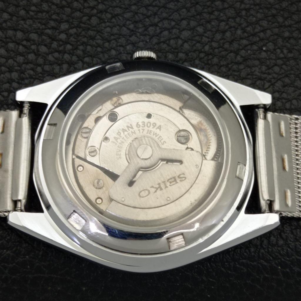 AUTOMATIC 6309A VINTAGE REFURBISHED SEIKO 5 JAPAN MENS GOLDEN WATCH a701704-5