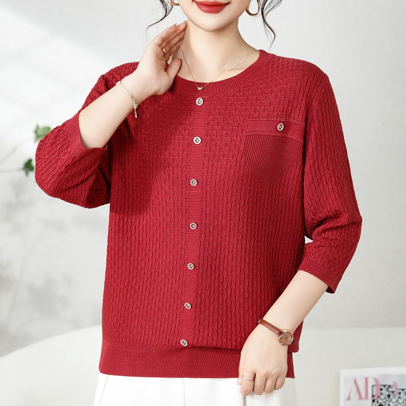 QingHe Cashmere Женский свитер из 30% кашемира - Мягкий и теплый пуловер из смесовой шерсти