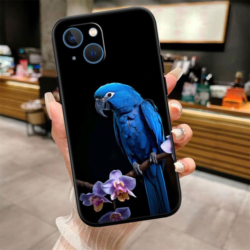 Чехол для телефона с рисунком попугая для OPPO A40 A60 A80 A15 A16 A16K A12 A17 A17K A54 A54S A53 A53S A55 A56 A57 A98 F23