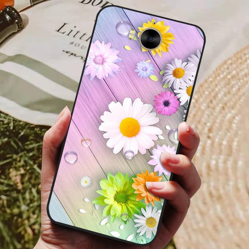 Чехол для Huawei Y5 2017 / Y6 2017 Мягкий силиконовый чехол для телефона Для Huawei Y5 2017 Задняя крышка Для Huawei Y6 2017 mya-l22 mya-u29 Чехол
