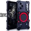 Aluminum Frameless Case For Honor 400 Lite Honor 400 Pro Rotating Bracket Shell Metal Rimless Shockproof Cover