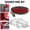 3 Meters Universal Weather Stripping for Pickup Truck Bed Rubber Seal Kit for Tail Gate Cover Sound Insulation